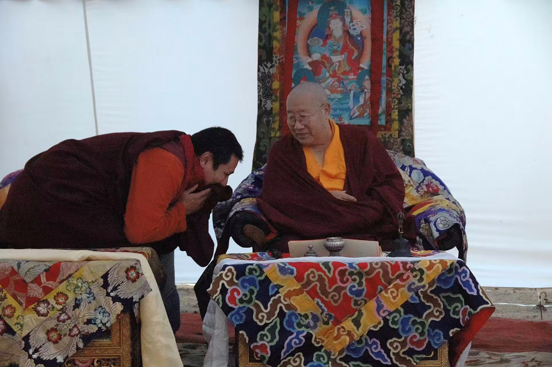 貝諾法王與秋竹法王