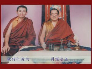 Penor Rinpoche and Choktrul Rinpoche