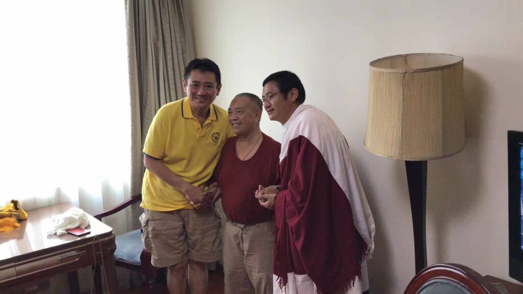 Alak Zenkar Rinpoche and Palyul Choktrul