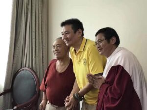 Alak Zenkar Rinpoche and Palyul Choktrul